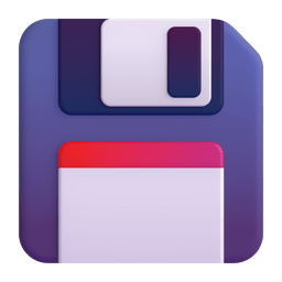 Emoji 'Floppy Disk'